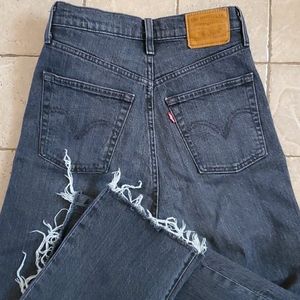 Levi's Ribcage Straight Ankle Jeans Sz 26